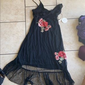 Hummingbird size medium flower dress